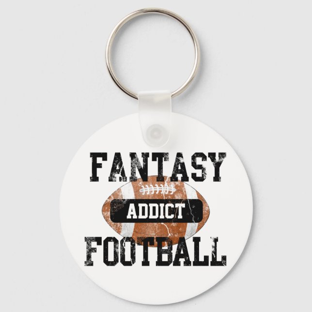Fantasy Football Addict Schlüsselanhänger (Vorderseite)