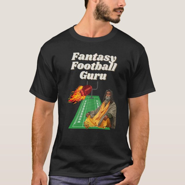 Fantasy Football Champion Guru League Championship T-Shirt (Vorderseite)