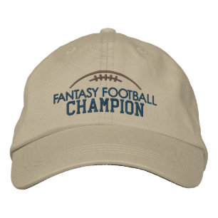 Fantasy Football Champion mit Modern Football Bestickte Baseballkappe