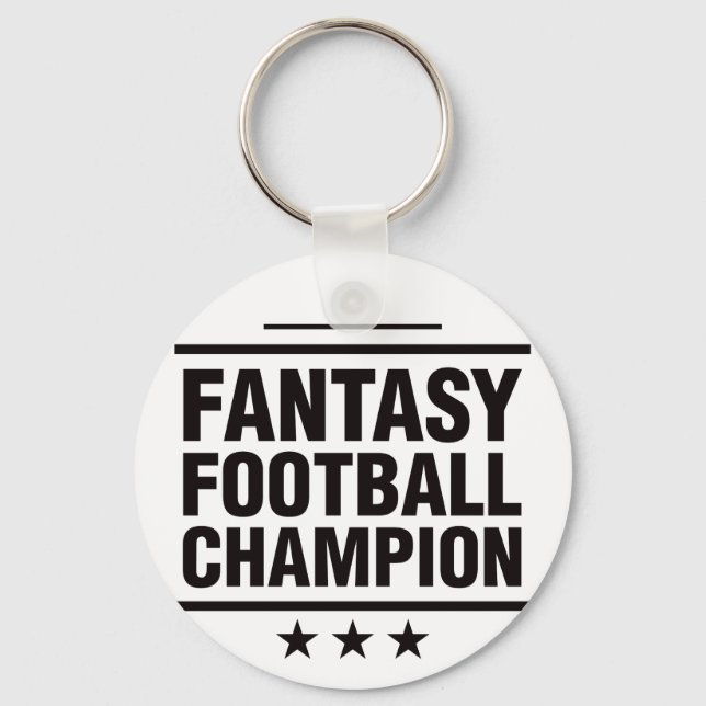 Fantasy Football Champion! Schlüsselanhänger (Vorderseite)