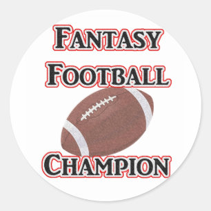 Fantasy Football Champion Stickers
