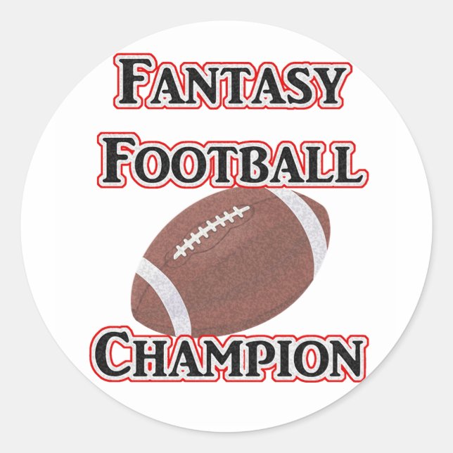 Fantasy Football Champion Stickers (Vorderseite)
