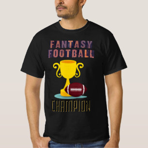 Fantasy Football Champion Trophäe Gewinner T-Shirt