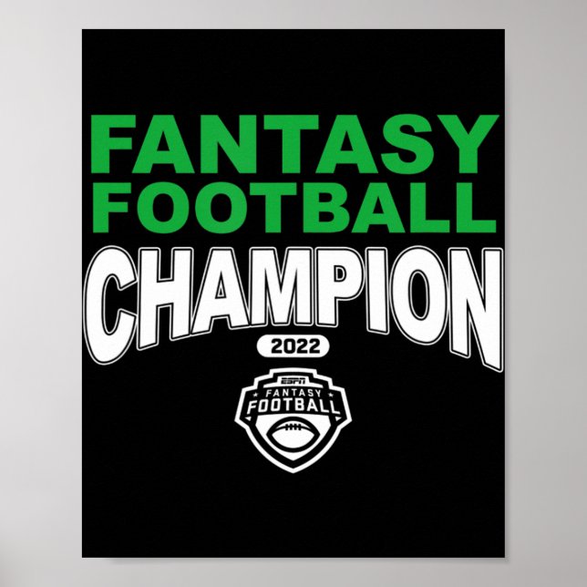 Fantasy Football Champion Twenty TwentyTwo Poster (Vorne)