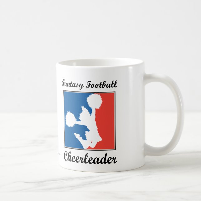 Fantasy Football Cheerleader Kaffeetasse (Rechts)