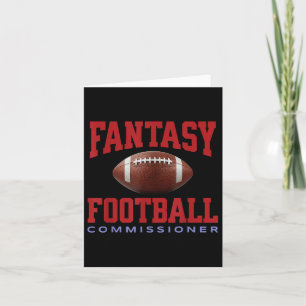 Fantasy Football Commissioner, Entwurf Party Com Karte