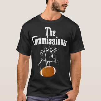 Fantasy Football Commissioner Entwurf Party Kommis T-Shirt