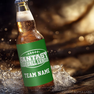 Fantasy Football - Funny Sports Gift Bierflaschenetikett