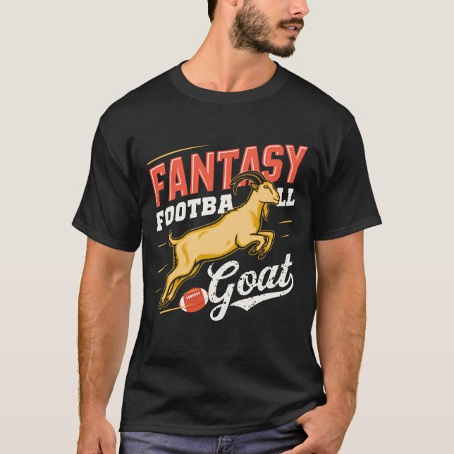 Fantasy Football Goat Champion Essential T - Shirt (Vorderseite)