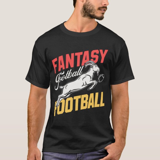 Fantasy Football Goat Champion Essential T - Shirt (Vorderseite)
