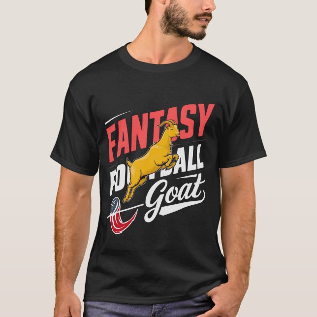 Fantasy Football Goat Champion Essential T - Shirt (Vorderseite)