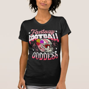Fantasy Football Goddess Blume Helmet Women T-Shirt