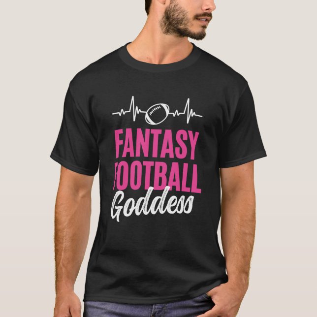 Fantasy Football Goddess Player T-Shirt (Vorderseite)