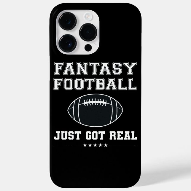 Fantasy Football Got einfach echt Case-Mate iPhone Hülle (Rückseite)