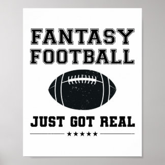 Fantasy Football Got einfach echt Poster