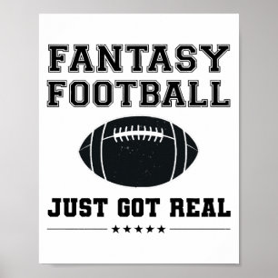 Fantasy Football Got einfach echt Poster