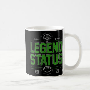 Fantasy Football League Champ Legende Status Kaffeetasse