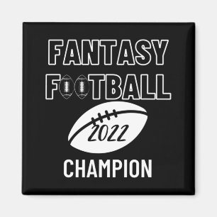 Fantasy Football League Champion Sieger 2022 Foot Magnet