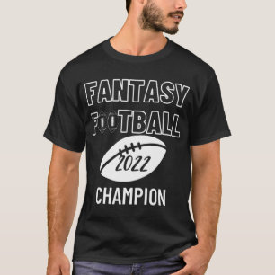 Fantasy Football League Champion Sieger 2022 Foot T-Shirt