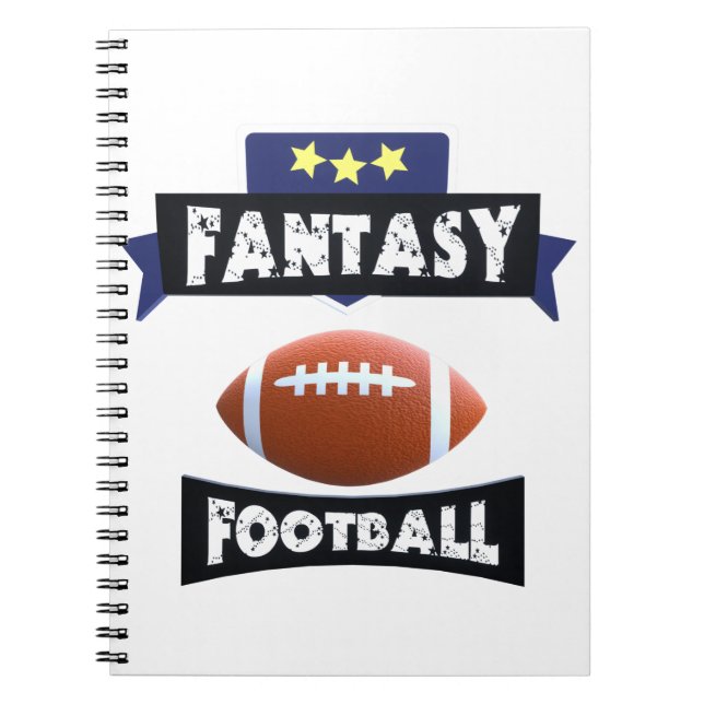 Fantasy Football League Notizblock (Vorderseite)