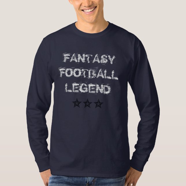 FANTASY FOOTBALL LEGEND - Stein Wash T-Shirt (Vorderseite)