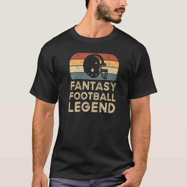 Fantasy Football Legende 1 T-Shirt (Vorderseite)