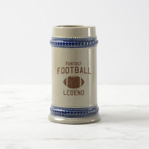 Fantasy Football Legende Bierglas