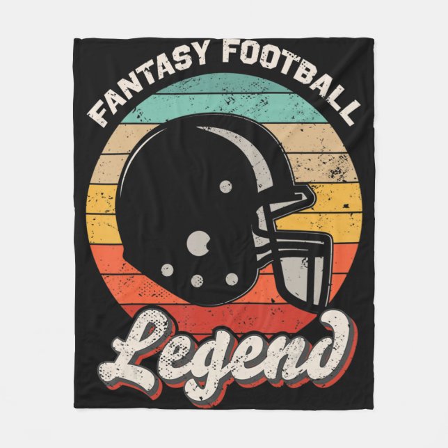 Fantasy Football Legende Fleecedecke (Vorderseite)