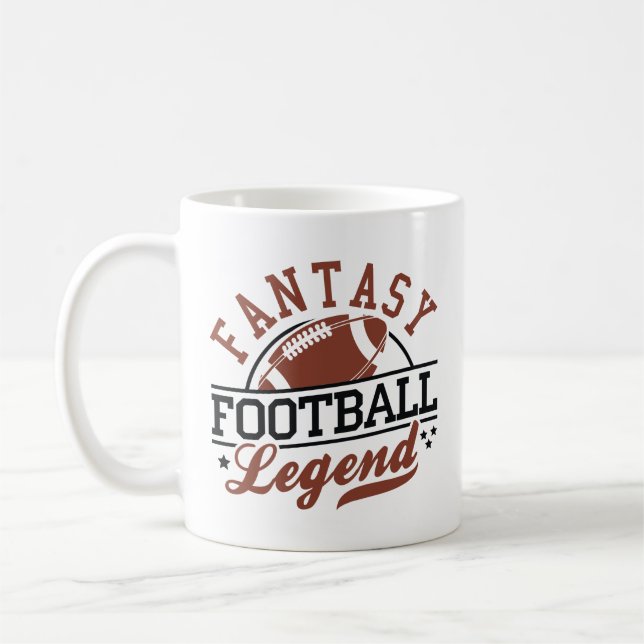 Fantasy Football Legende Kaffeetasse (Links)