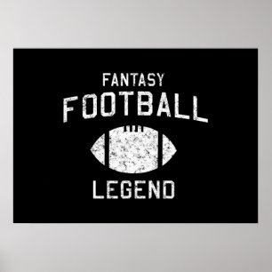 Fantasy Football Legende Poster
