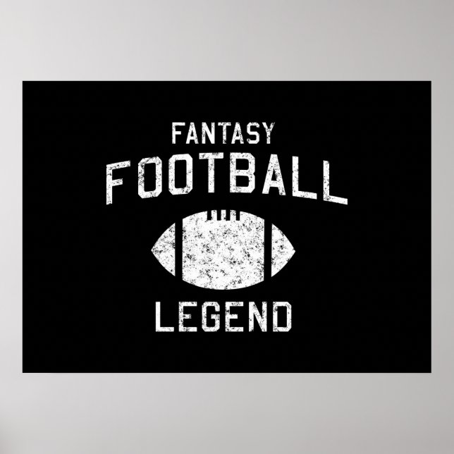 Fantasy Football Legende Poster (Vorne)