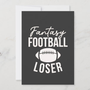 Fantasy Football Loser Football Fantasy Fantasy Fa Dankeskarte