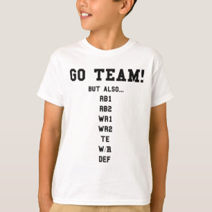 Fantasy Football Lustig - Los geht's Team T-Shirt