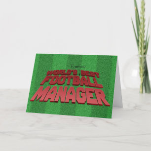 Fantasy Football Manager Feiertagskarte