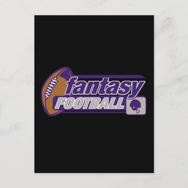 Fantasy Football Postkarte (Vorderseite)