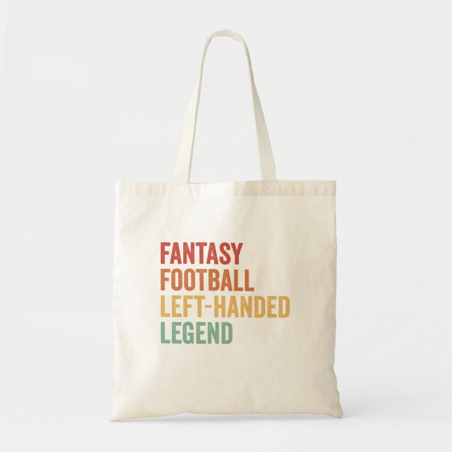 Fantasy Football Verlassen Handgriff Legend Funny  Tragetasche (Vorne)