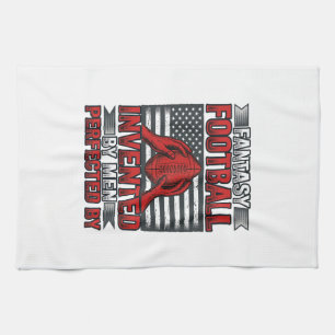 Fantasy Football Vintage Basketball Flag-Shirt-Des Geschirrtuch