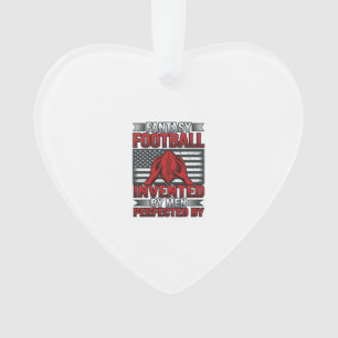 Fantasy Football Vintage Basketball Flag-Shirt-Des Ornament