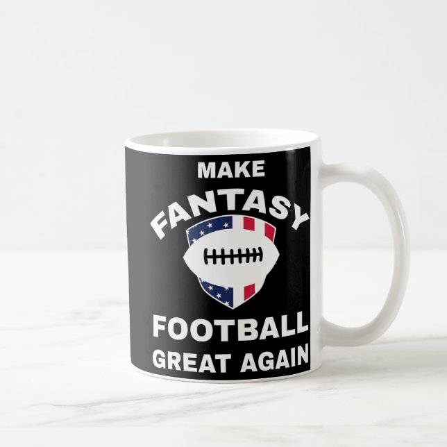Fantasy Football wieder großartig machen T Kaffeetasse (Rechts)