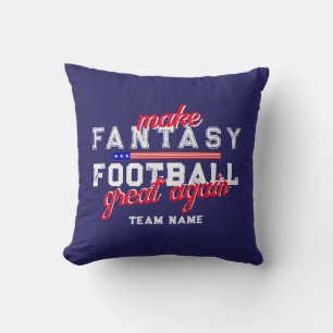 Fantasy Football Wieder großer Entwurf Mitglied de Kissen
