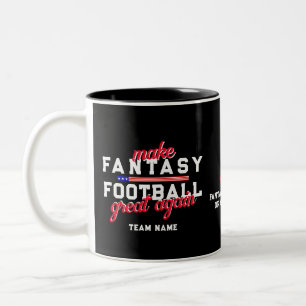 Fantasy Football Wieder großer Entwurf Mitglied de Zweifarbige Tasse