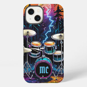 Fantasy Forest Drum-Set iPhone 13 Hülle
