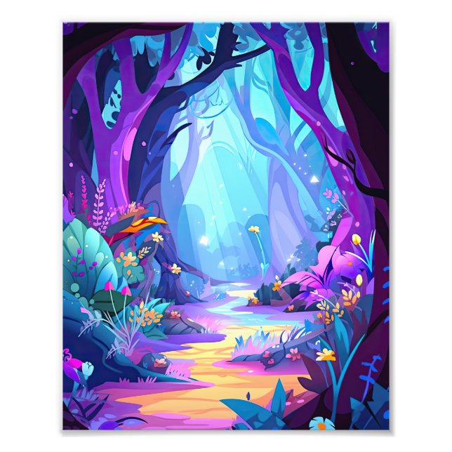 Fantasy Forest Fotodruck (Vorne)