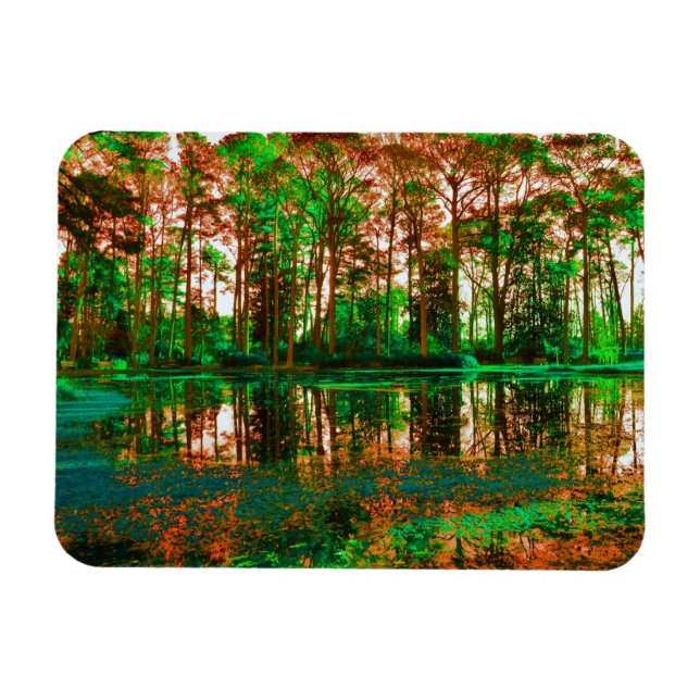 Fantasy Forest von Shirley Taylor Magnet (Horizontal)