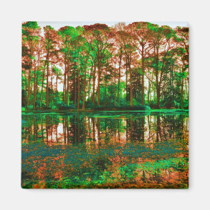 Fantasy Forest von Shirley Taylor Magnet