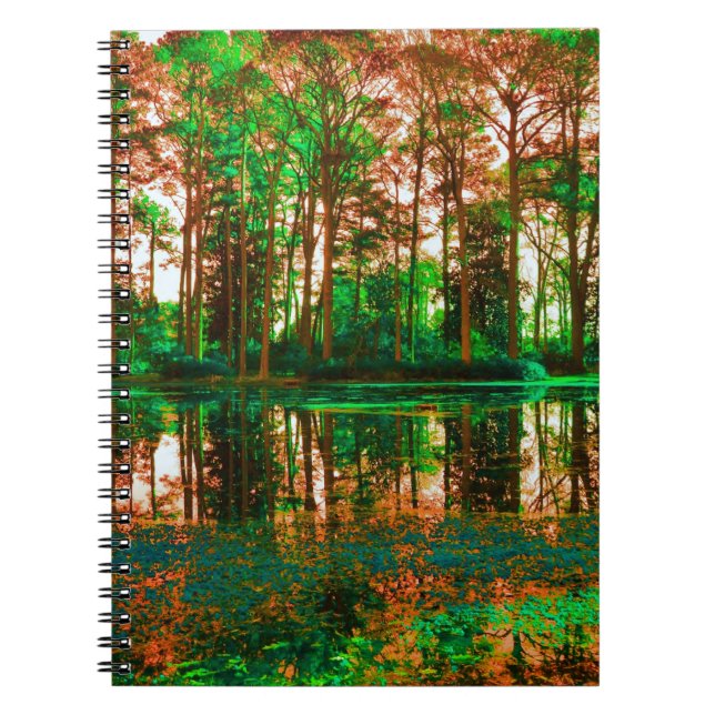 Fantasy Forest von Shirley Taylor Notizblock (Vorderseite)