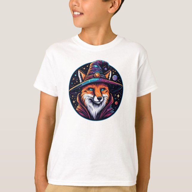 Fantasy Fox - Zauberer T-Shirt (Vorderseite)
