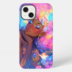 Fantasy Frau Afroamerikanische Kunst iPhone 13 Hülle