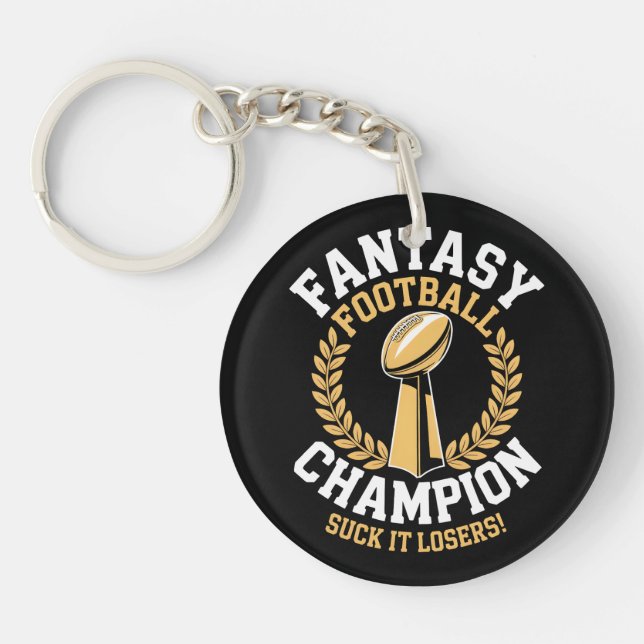Fantasy-Fußball-Meister Schlüsselanhänger (Vorderseite)