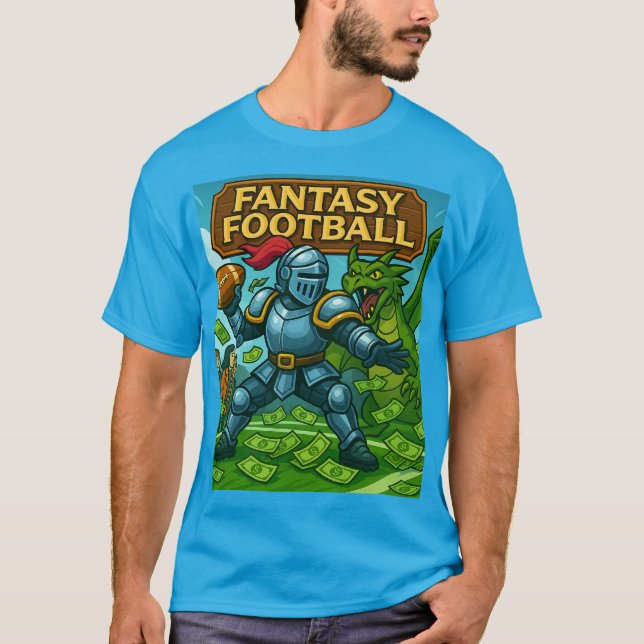 Fantasy-Fußball T-Shirt (Vorderseite)
